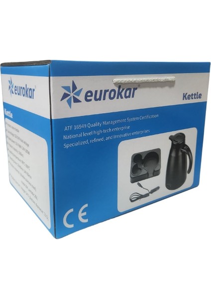 Yeni Nesil 12V/24V Kettle Araç İçi Oto Su Isıtıcı-Termos modelleri