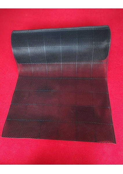 Pvc Kare Paspas 90 x 600 cm Siyah Banyo Kaymaz Yer Zemin Matı
