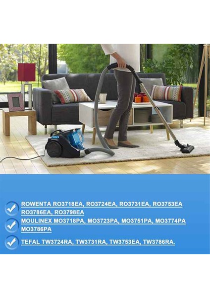 Hepa Filtresi Rowenta Compact Power Xxl RO4811EA RO4823EA RO4825EA RO4853EA RO4855EA RO4859EA ile Uyumlu (Yurt Dışından) fırsatları