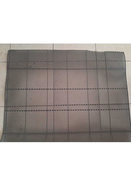 Pvc Kare Paspas 120 x 50 cm Gri Banyo Kaymaz Yer Zemin Matı