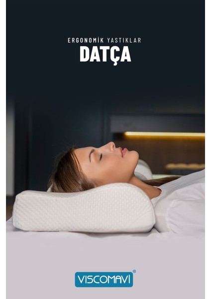 Datça Ortopedik Visco Yastık Ergonomik Hafızalı Visco Yastık