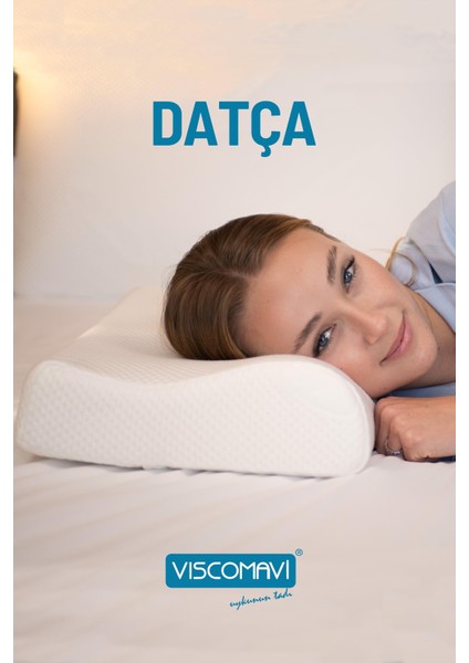 Datça Ortopedik Visco Yastık Ergonomik Hafızalı Visco Yastık