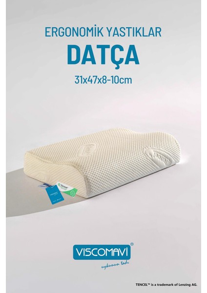 Datça Ortopedik Visco Yastık Ergonomik Hafızalı Visco Yastık