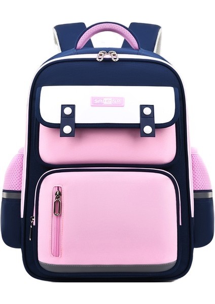 Çocuk Okul Çantası Bel Koruması ve Yük Azaltma Ilkokul Öğrencileri Su Geçirmez Okul Çantası 1-3. Sınıflar Için Büyük Kapasiteli Sırt Çantası (Yurt Dışından)