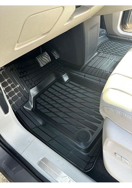 Ford Explorer Uyumlu 3D Havuzlu Paspas Takımı 5 Parça 2024 indirimleri
