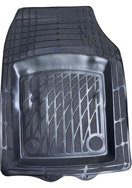 Jeep Cj Uyumlu 3D Havuzlu Paspas Takımı 5 Parça 2024 modelleri