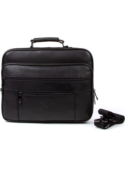 Hakiki kuzu derisi el ve omuz çantası, siyah, 23x29cm, şık ve dayanıklı tasarım