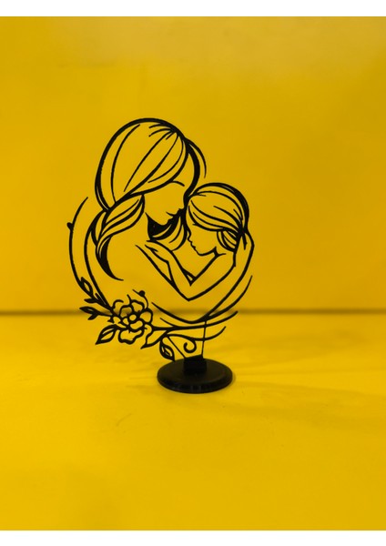 Anneler Günü Özel Anne Çocuk Temalı Biblo 18 cm Plastik fiyatları