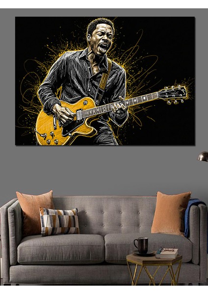 Caz ve Ruh Dekoratif Kanvas - Mdf Ahşap Tablo modelleri