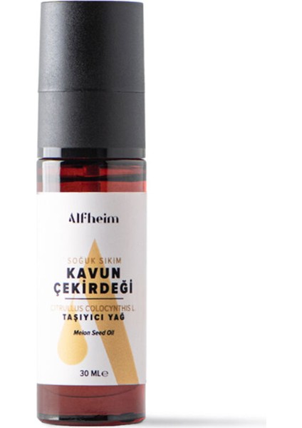 Alfheim Kavun Çekirdeği Taşıyıcı Sabit Yağı 30 ml