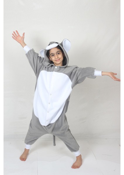 KADIKÖY KOSTÜM Çocuk Kigurumi Kedi Tom Kostümü Gereksiz Şeyler