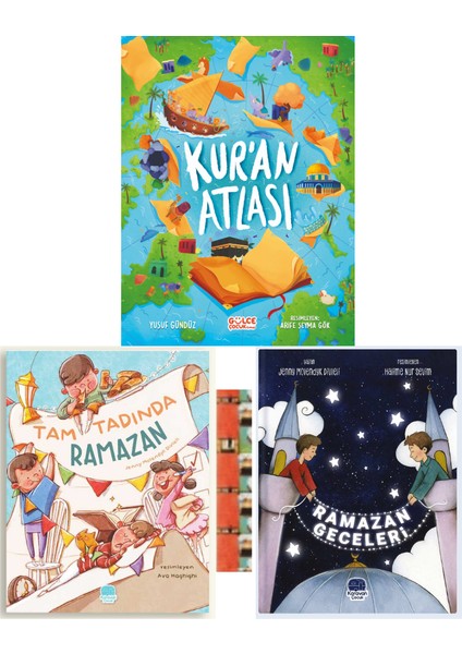 Kuran Atlası, Tam Tadında Ramazan,ramazan Geceleri (3kitap)