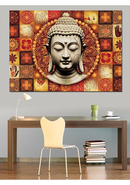 Buda’nın Bilgelik Sesi Dekoratif Kanvas - Mdf Ahşap Tablo fiyatları