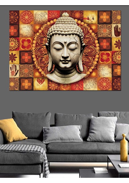 Buda’nın Bilgelik Sesi Dekoratif Kanvas - Mdf Ahşap Tablo modelleri