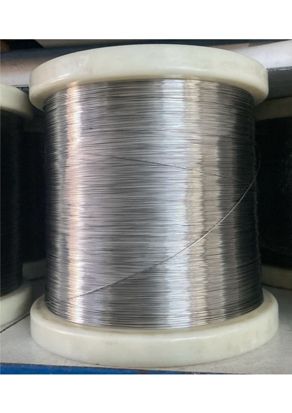 304 Kalite Paslanmaz Çelik Tel 0,74MM ( Yumuşak Parlak ) 14 kg