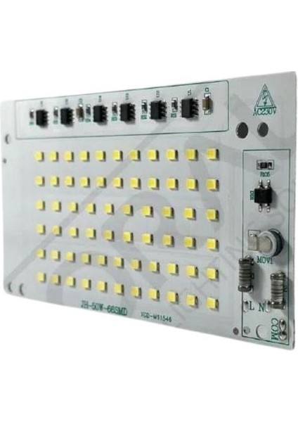 220V 50W 2835 Smd Ledli Günışığı Hazır Projektör Ledi 220 Volt 50 Watt Pcb modelleri