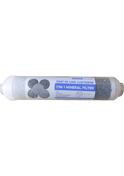 Su Arıtma Cihazları İçin Su Arıtma Filtresi 5 Aşama Mineral Filtre