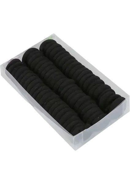 200PCS/SET Kadın Kız Temel Saç Bantları Basit Düz Renkler Elastik Kafa Bandı Saç Halatlar Kravatlar Saç Aksesuarları At Kuyruğu Tutucurenk:siyah-03 (Yurt Dışından)