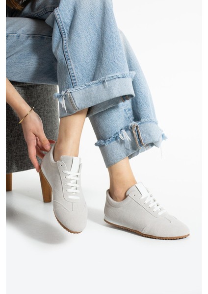 Gri Günlük Kadın Sneaker
