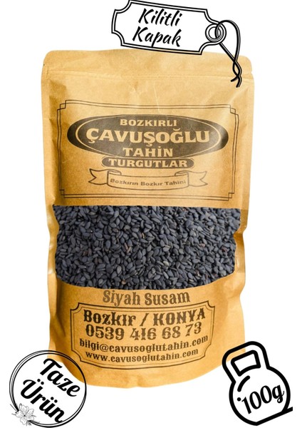 Susam Tanışma Seti (Siyah Susam 100 gr + Çiğ 250 gr + Odun Ateşinde Kavrulmuş 250 gr)