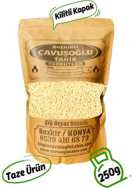 Susam Tanışma Seti (Siyah Susam 100 gr + Çiğ 250 gr + Odun Ateşinde Kavrulmuş 250 gr)