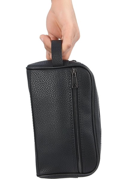 Şık Siyah Vegan Deri El Çantası ve Kartlık Hediye Seti, Küçük Boy fırsatları