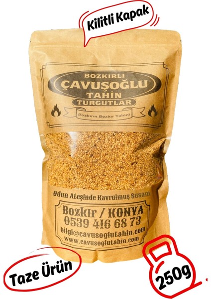 Susam Tanışma Seti (Siyah Susam 100 gr + Çiğ 250 gr + Odun Ateşinde Kavrulmuş 250 gr)