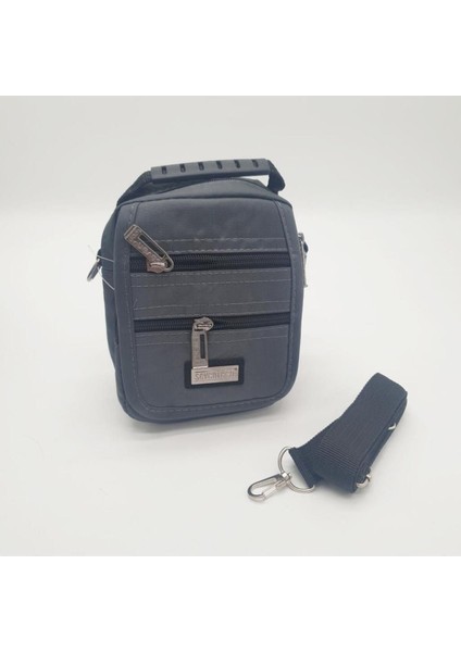 Yatay Fermuarlı Mini Boy Erkek El Çantası fırsatları