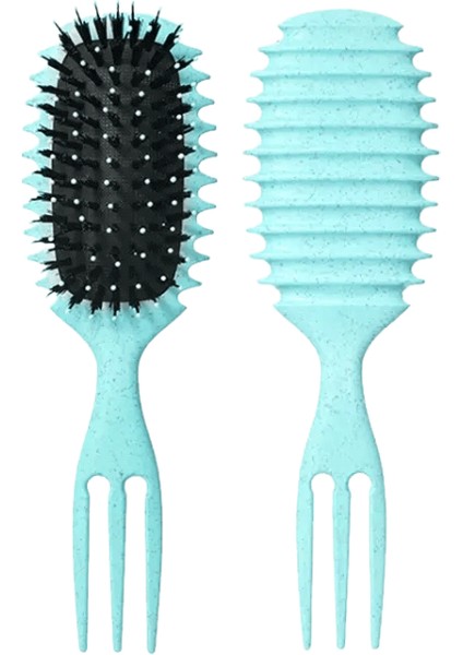 1pc Candy Bursh Kıvırcık Saç Şekillendirme Fırçası: Islak Saçlar Üzerinde Tanımlanmış Bukleler-Naylon Kıllar Tüm Saçlar Için Hacim Veren Tarak Tpecolor: Mavi-S (Yurt Dışından)