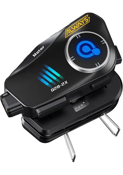 Q28 2x Intercom 500M Telsizli Kameralı Hd 1080P Ipx6 Su Geçirmez Intercom