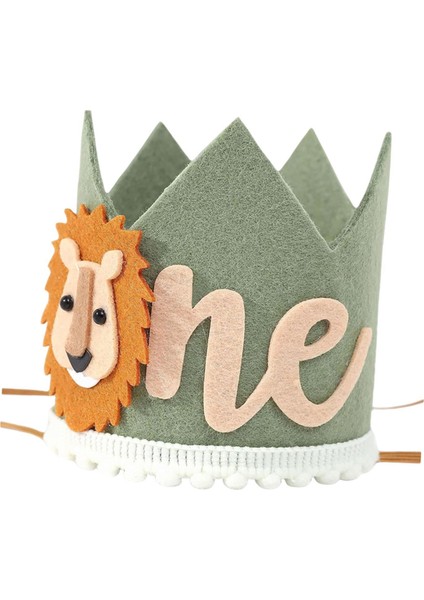 Wilds 1 Rown Kids Prom Giyim Meapwear Için 1. Doğum Günü Şapkası (Yurt Dışından) fiyatları