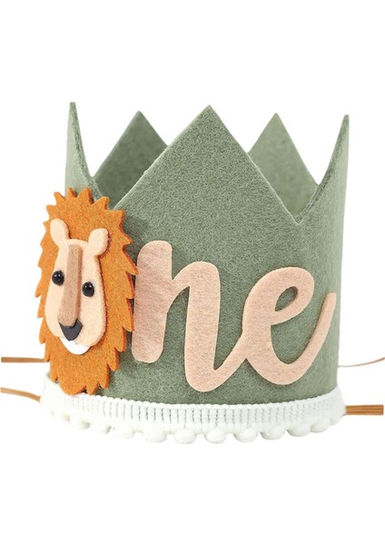 Wilds 1 Rown Kids Prom Giyim Meapwear Için 1. Doğum Günü Şapkası (Yurt Dışından) fırsatları