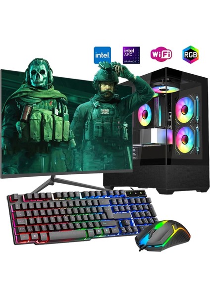 I5 12400F 16GB Ddr4 1tb M2 12GB Arc B580 27" 165Hz Mon. Oyun Bilgisayarı
