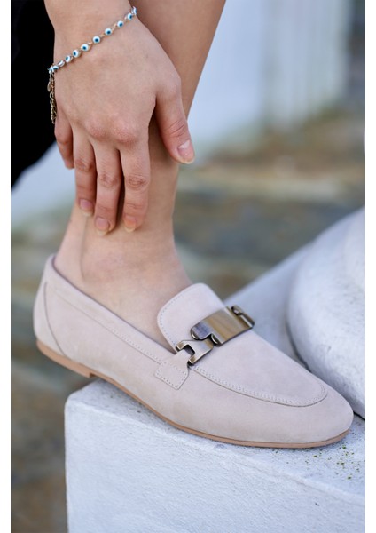 Kadın Loafer Tokalı Günlük Ayakkabı Forez