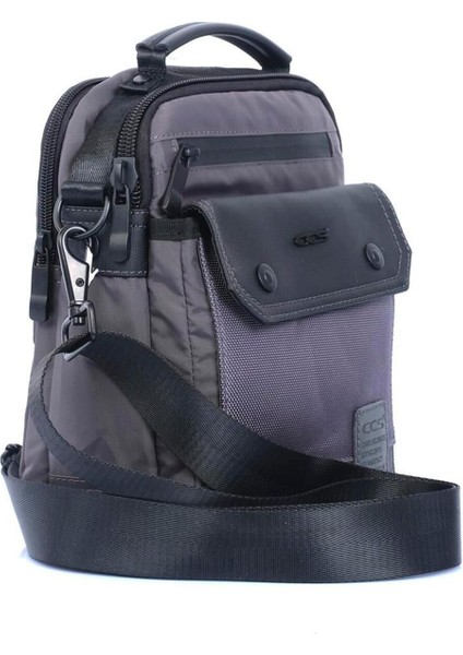 Gri Renkli Erkek El Çantası, Şık ve Kullanışlı Tasarım, Polyester Malzeme fırsatları