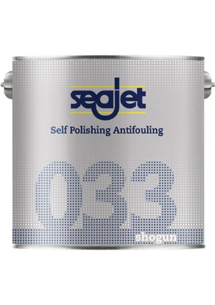 033 Shogun Antifouling Zehirli Boya Siyah 2.50 Lt