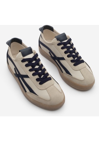 Kadın Sneaker Bağcıklı Spor Ayakkabı Alzin