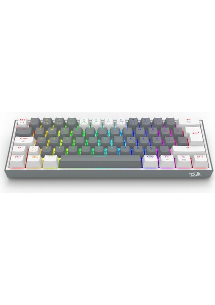 K616 Fizz Pro Rgb Red Switch 2.4ghz Kablosuz Türkçe Mekanik Oyuncu Klavyesi