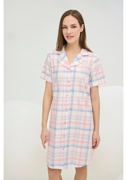 16414 Kadın Düğmeli Tunik modelleri