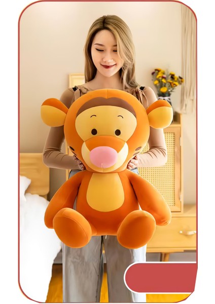Ithal Kumaş Winnie The Pooh Tiger Kaplan Anime Figür Peluş Oyuncak Uyku & Oyun Arkadaşı 50 Cm.