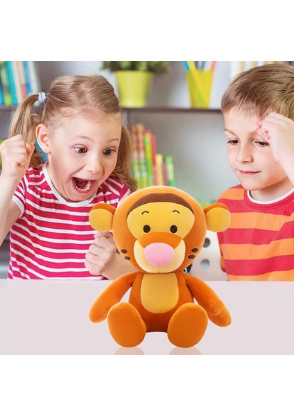 Ithal Kumaş Winnie The Pooh Tiger Kaplan Anime Figür Peluş Oyuncak Uyku & Oyun Arkadaşı 50 Cm.