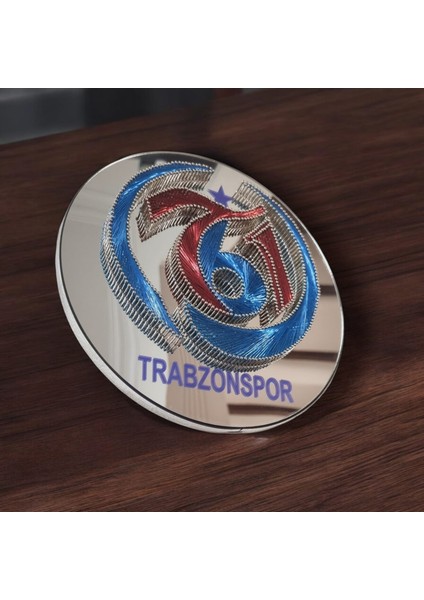 El Yapımı Filografi Taraftar Logo | Premium Kalite Malzeme Ile Hazırlanmış Dekoratif 25,5 cm Trabzon modelleri