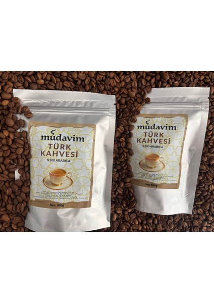 Müdavim Türk Kahvesi Orta Kavrulmuş 5X100 gr