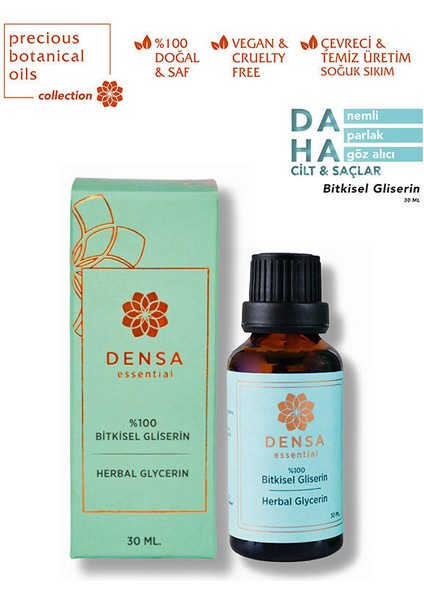 Densa Essential Bitkisel Gliserin 30 ml fiyatları