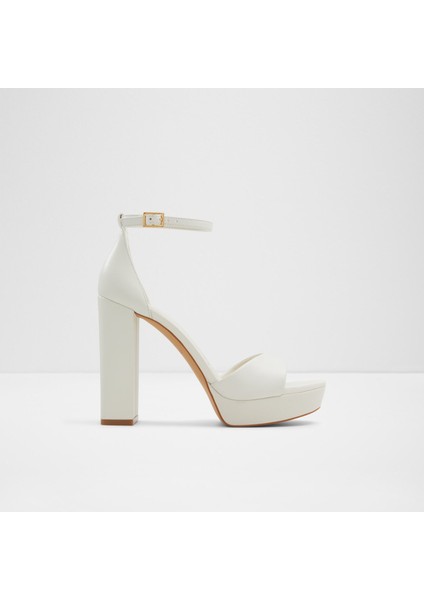 Enaegyn2.0 Sandalet Yüksek Topuklu Sandalet - Ekru