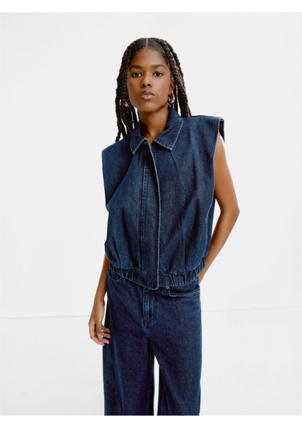 Denim Yelek