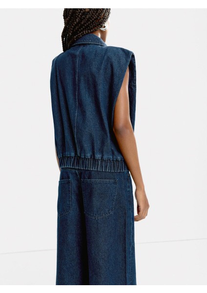Denim Yelek