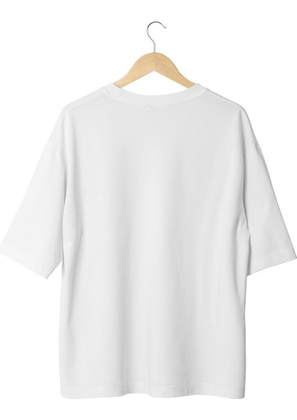 Kalın Pamuklu Chılı Baskılı Oversize T-Shirt fiyatları