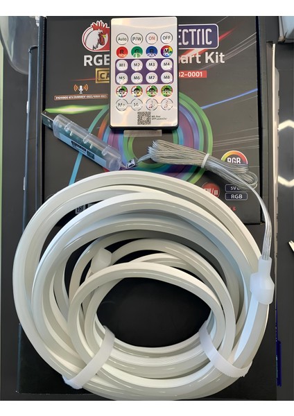 Horoz Rgb Şerit LED Neon Smart Kit(Sese Duyarlı) 5mt