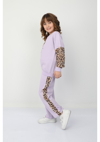 Kız Çocuk Kalp Leoparlı Takım 37036 indirimleri